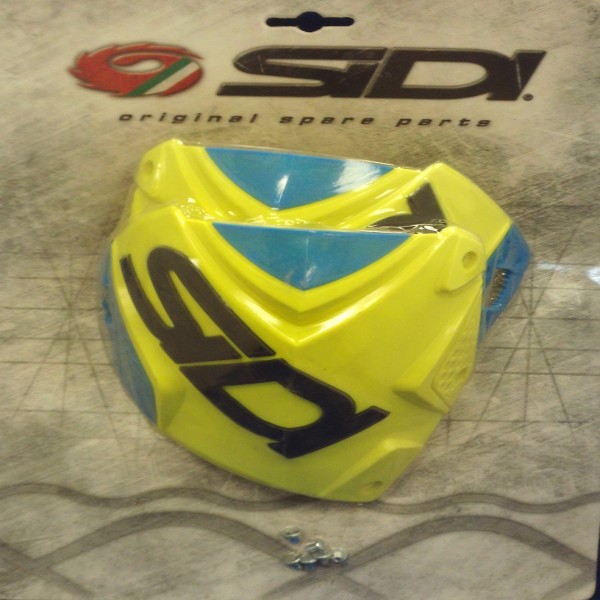 SIDI Sidi Crossfire 2 Shin Plate Yellow Fluo/Light Blue